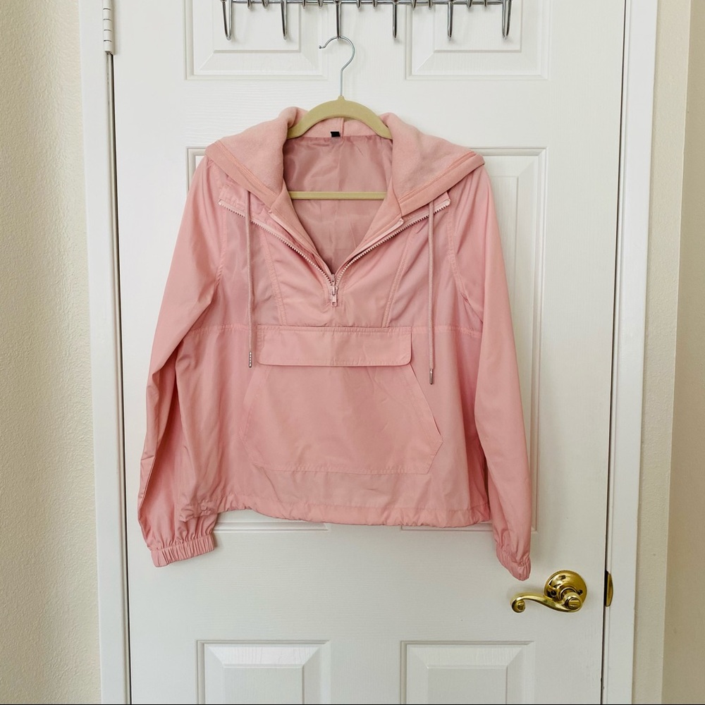 Pink Windbreaker